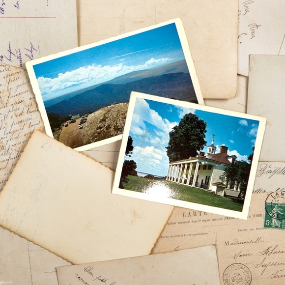 2ct Mini Travel Postcards - Picture 1 of 4